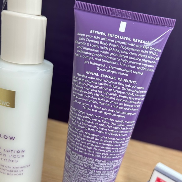 EWC Fragrance-Free Body Lotion and Exfoliant Set (BRAND NEW)Skin Clearing Polish - Picture 7 of 15